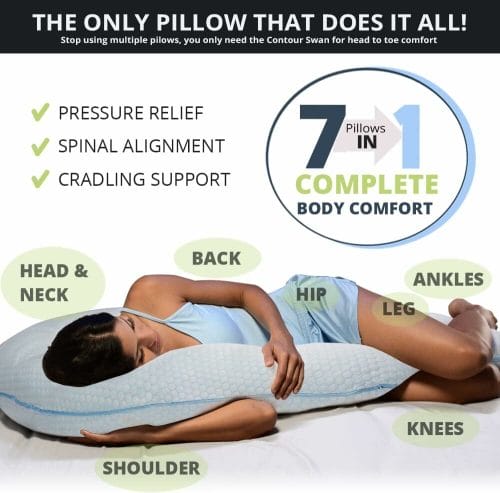 the contour swan pillow review 4